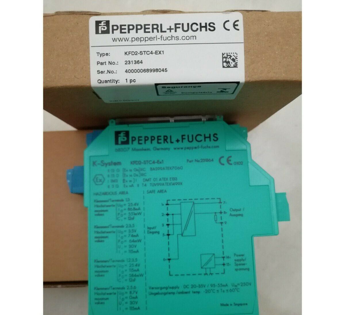 PEPPERL+FUCHS KFD2-STC4-Ex1 Safety Barrier Fast - PEPPERL+FUCHS