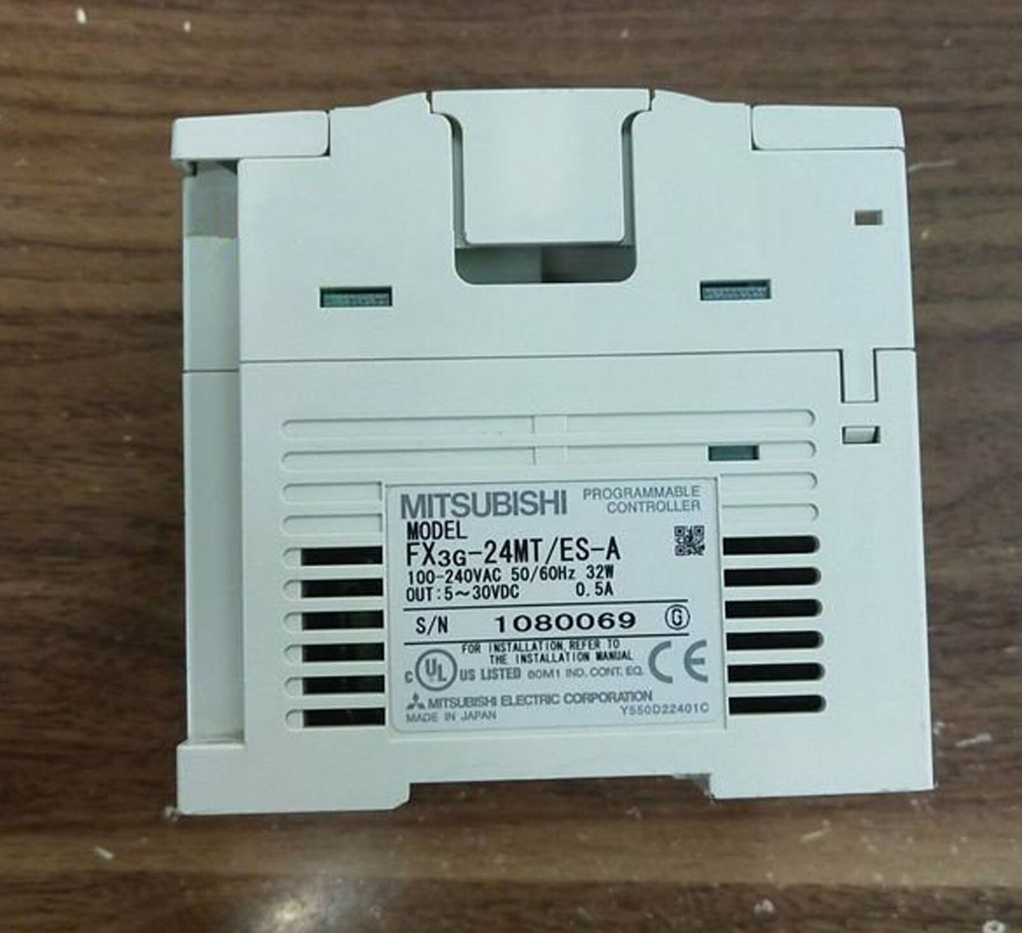 Used Mitsubishi FX3G-24MT/ES-A Tested Good Condition - MITSUBISHI
