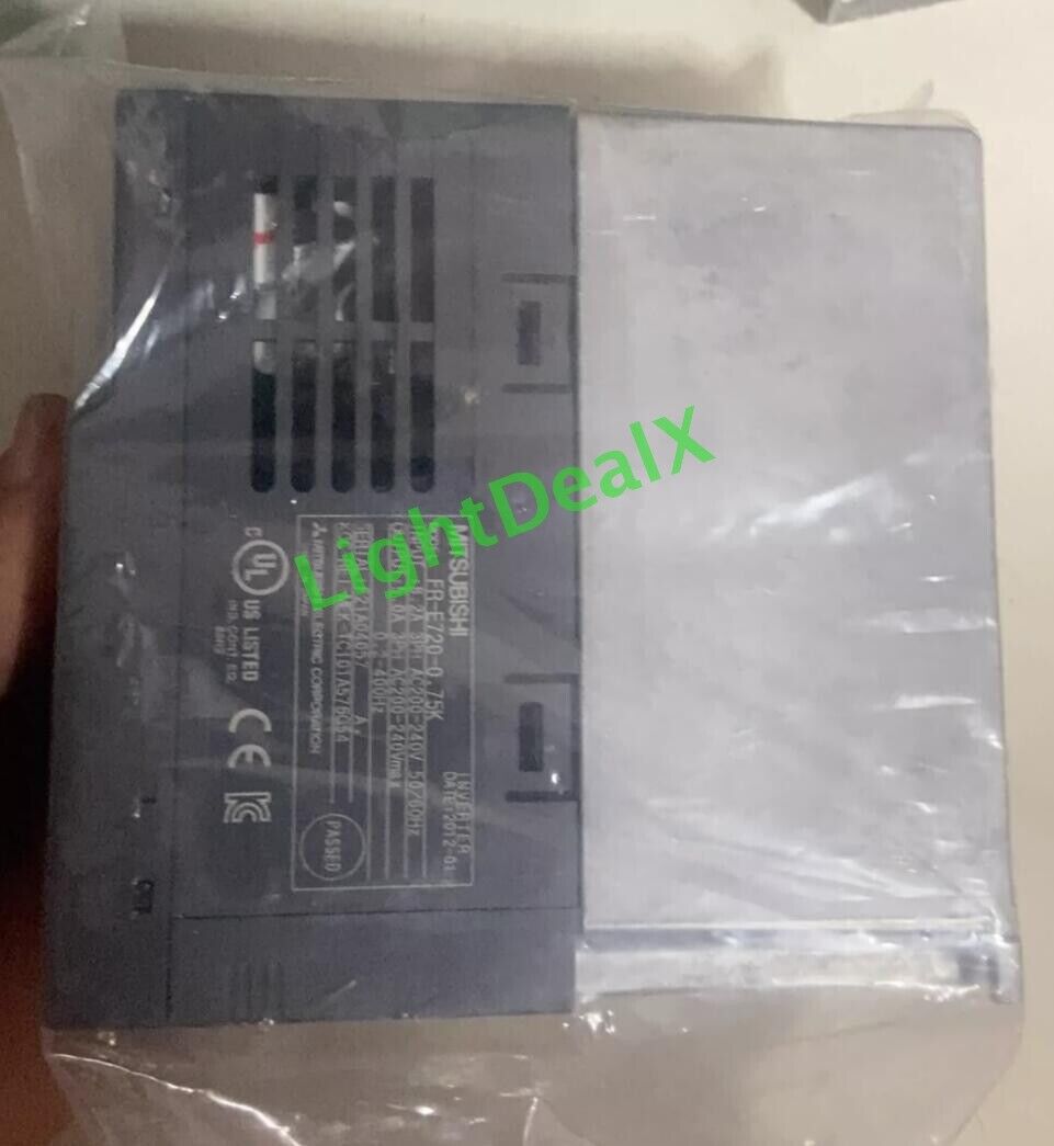 new 1PCS Inverter 3PH AC200-220V 0.75kW Mitsubishi FR-E720-0.75K One year - MITSUBISHI HEAVY INDUSTRIES