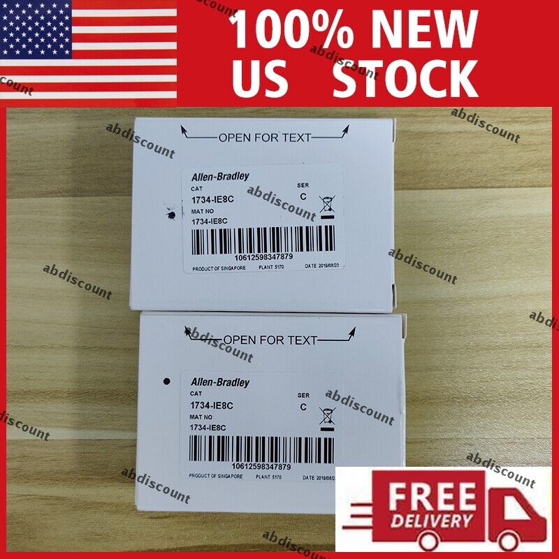 New AB 1734-IE8C POINT 8 Input Module - KOEED