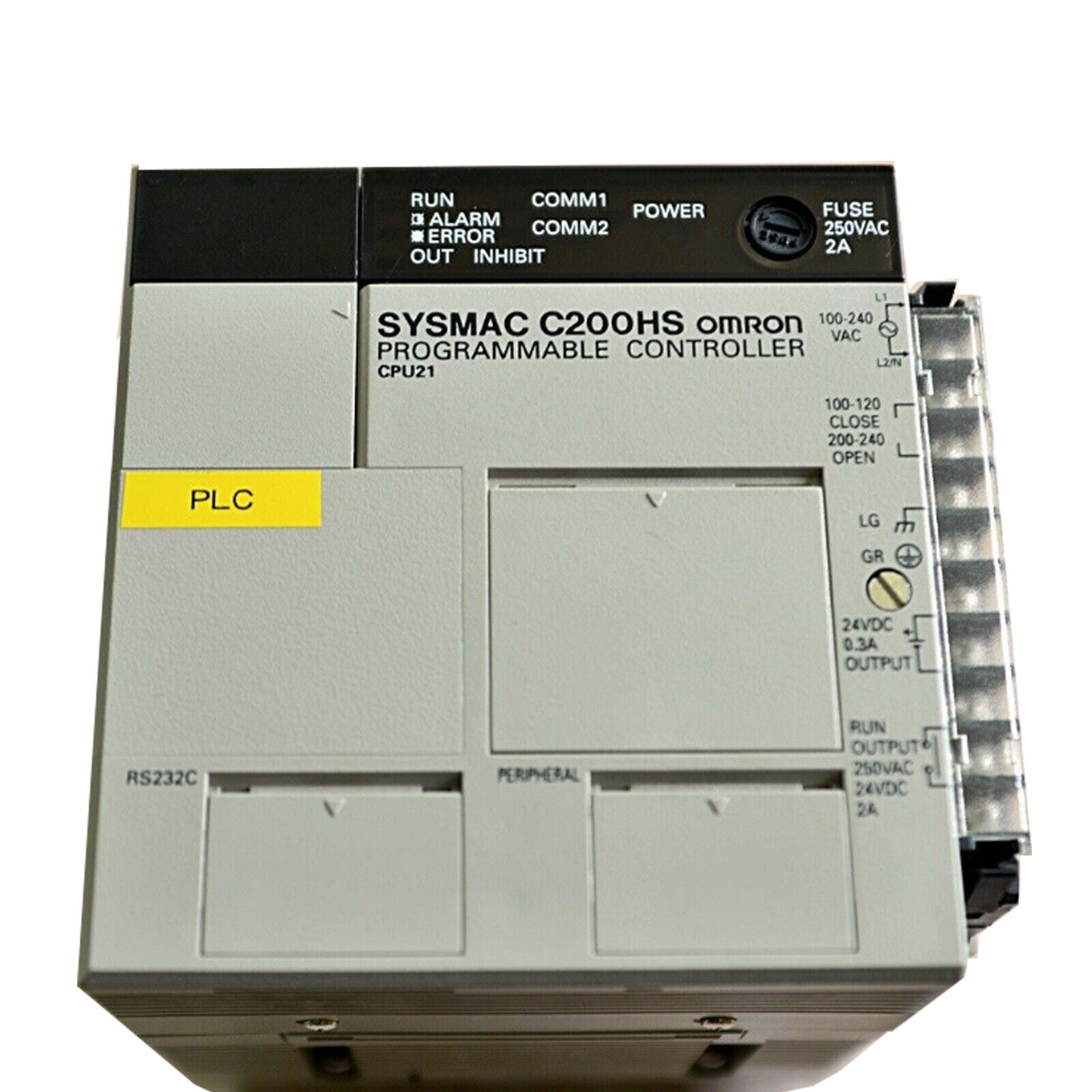 OMRON C200HS-CPU21-E SYSMATIC CPU MODULE - OMRON