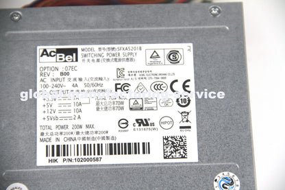 1pcs Acbel SFXA5201B 200W Power Supply - US Stock#I