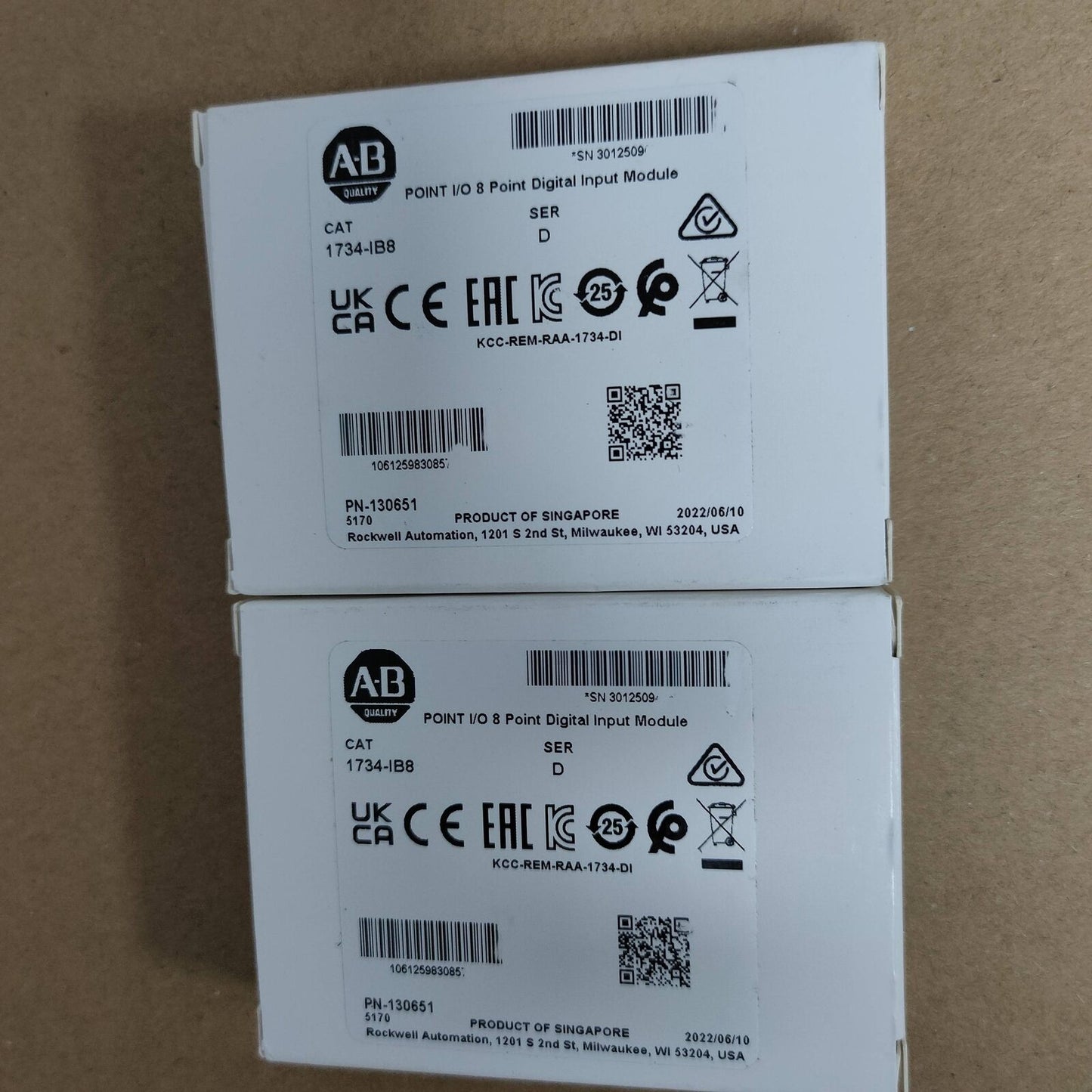 Allen-Bradley 1734IB8 Digital Input Module New Factory Sealed - ALLEN-BRADLEY