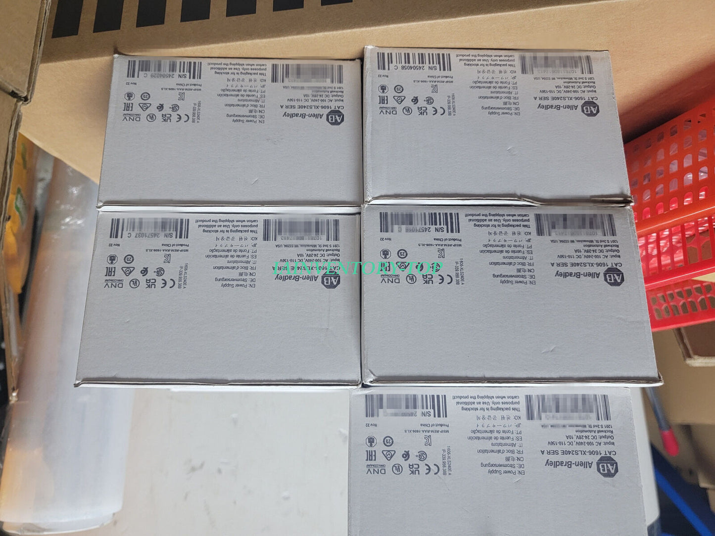 AB 1606-XLS240E AC/DC Power Supply 24-28V DC - NEW FACTORY SEALED