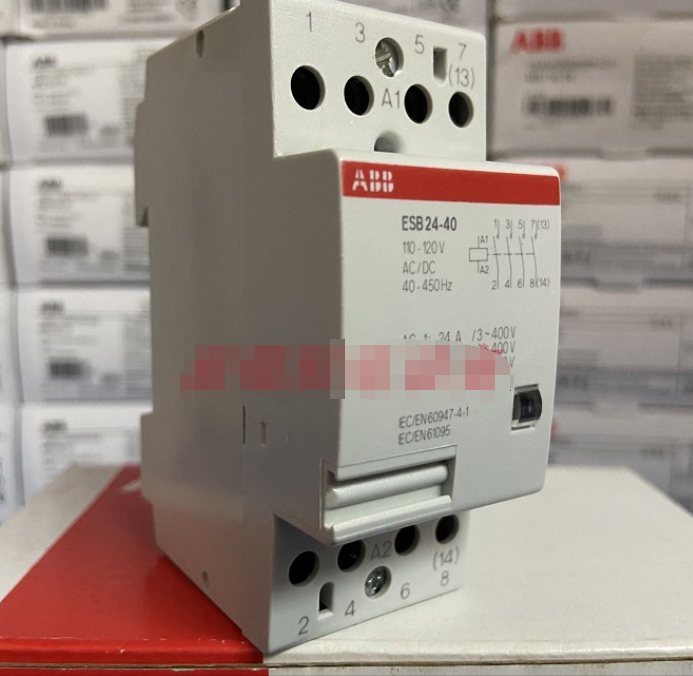 new 1PC  ABB  ESB24-40 GHE3291102R0004  110-120VAC/DC Contactor 4NO