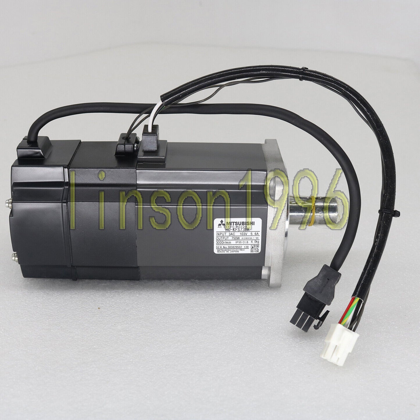 Mitsubishi Servo Motor HC-KFS73BK In Good Condition - MITSUBISHI