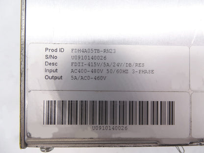 FDH4A05TBRN23 Industrial Control System - BALDOR