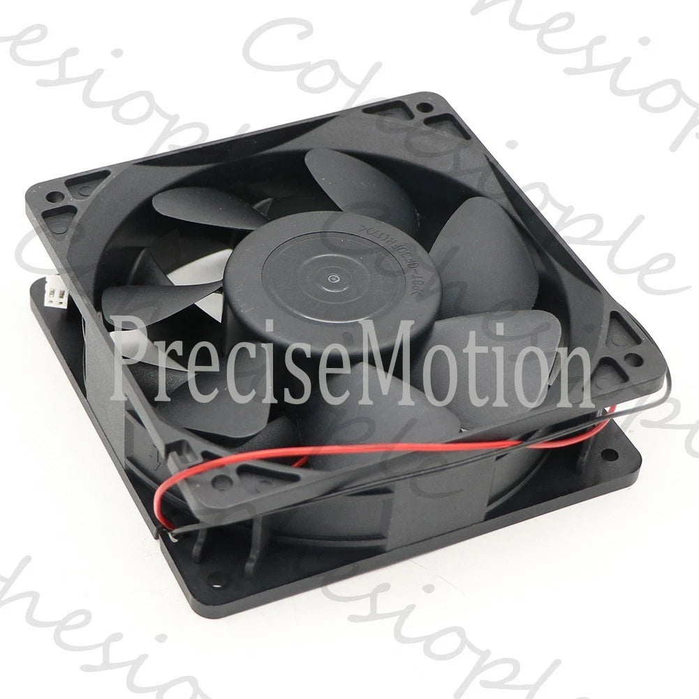 1 PCS QCcooling Fan QC12038VH12B DC12V 5.2A 12cm 2 wire Large air cooling fan