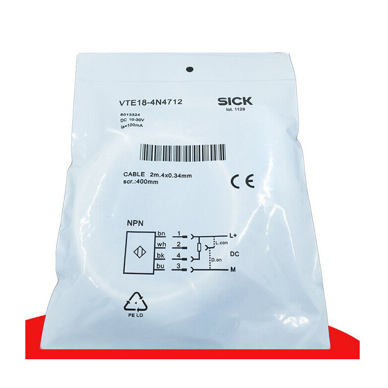 New SICK VTE18-4N4712 Proximity Switch Fast - SICK
