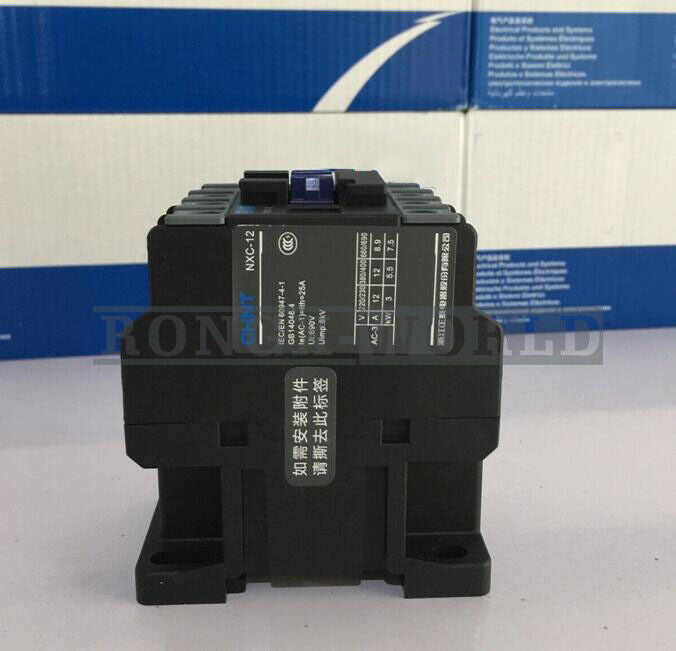 new one CHNT NXC-12 AC Contactor 1NO1NC coil voltage 24V