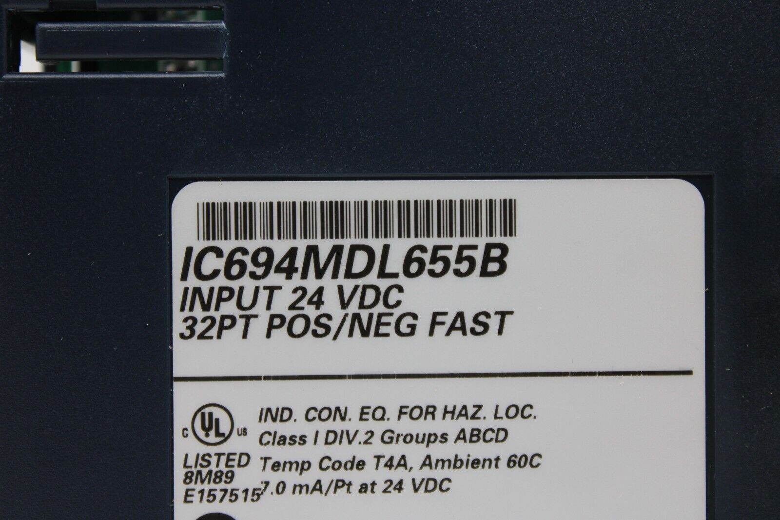 used GE Fanuc IC694MDL655B Input Module - GE FANUC