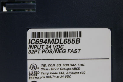 used GE Fanuc IC694MDL655B Input Module - GE FANUC