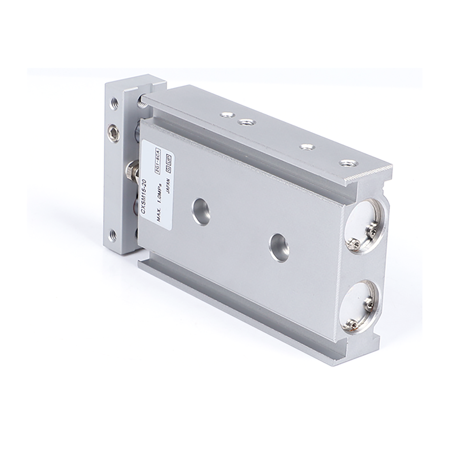 SMC CXSM15-45 Double Rod Guided Air Cylinder, Dual Rod Slide Unit - SMC