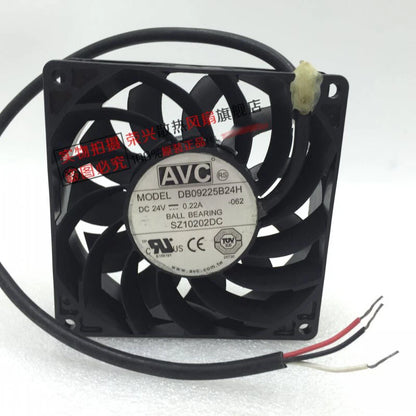 AVC DB09225B24H -062 9CM 9025 92*92*25mm 24V 0.22A waterproof fan