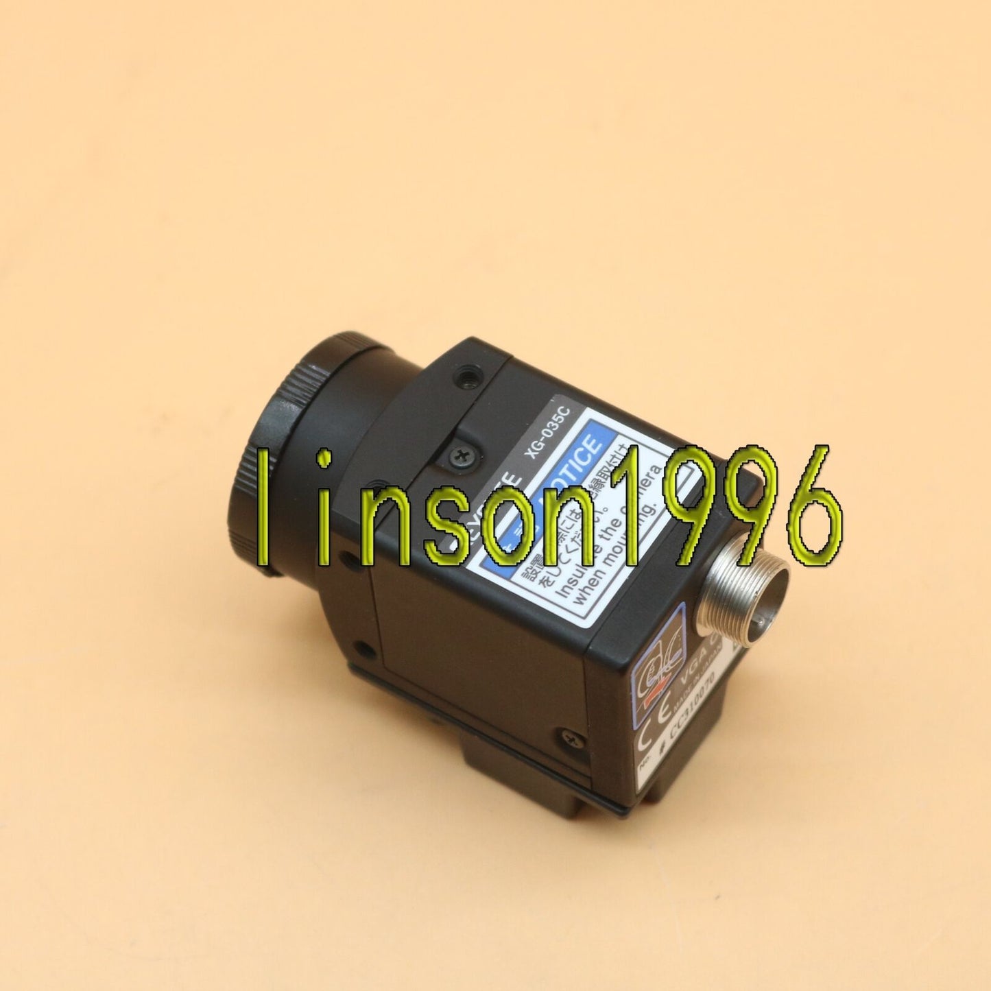 used KEYENCE Vision System Camera Lens XG-035C - KEYENCE