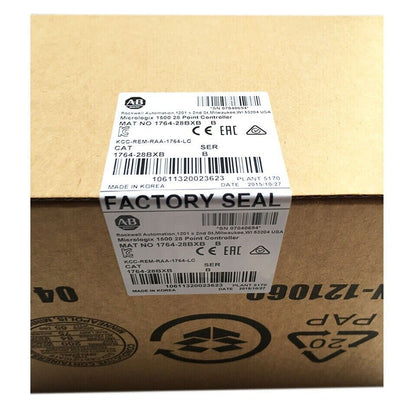 Sealed Allen-Bradley AB 1764-28BXB Controller - ALLEN-BRADLEY