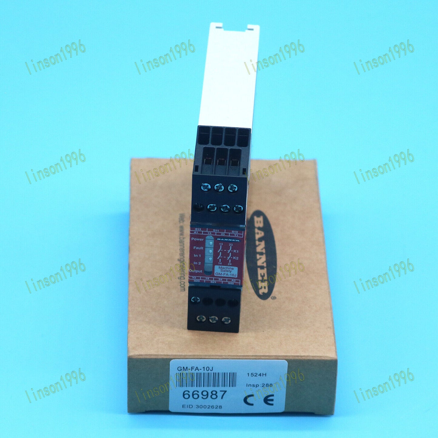 GM FA-10J Banner Safety Relay in Box with 1-Year Warranty - GM