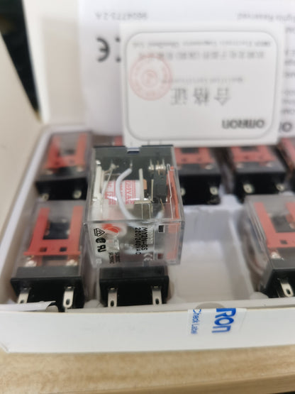 1Box/10pcs Omron MY2N-GS MY2NGS Relays 220/240VAC Free Shipping #OM