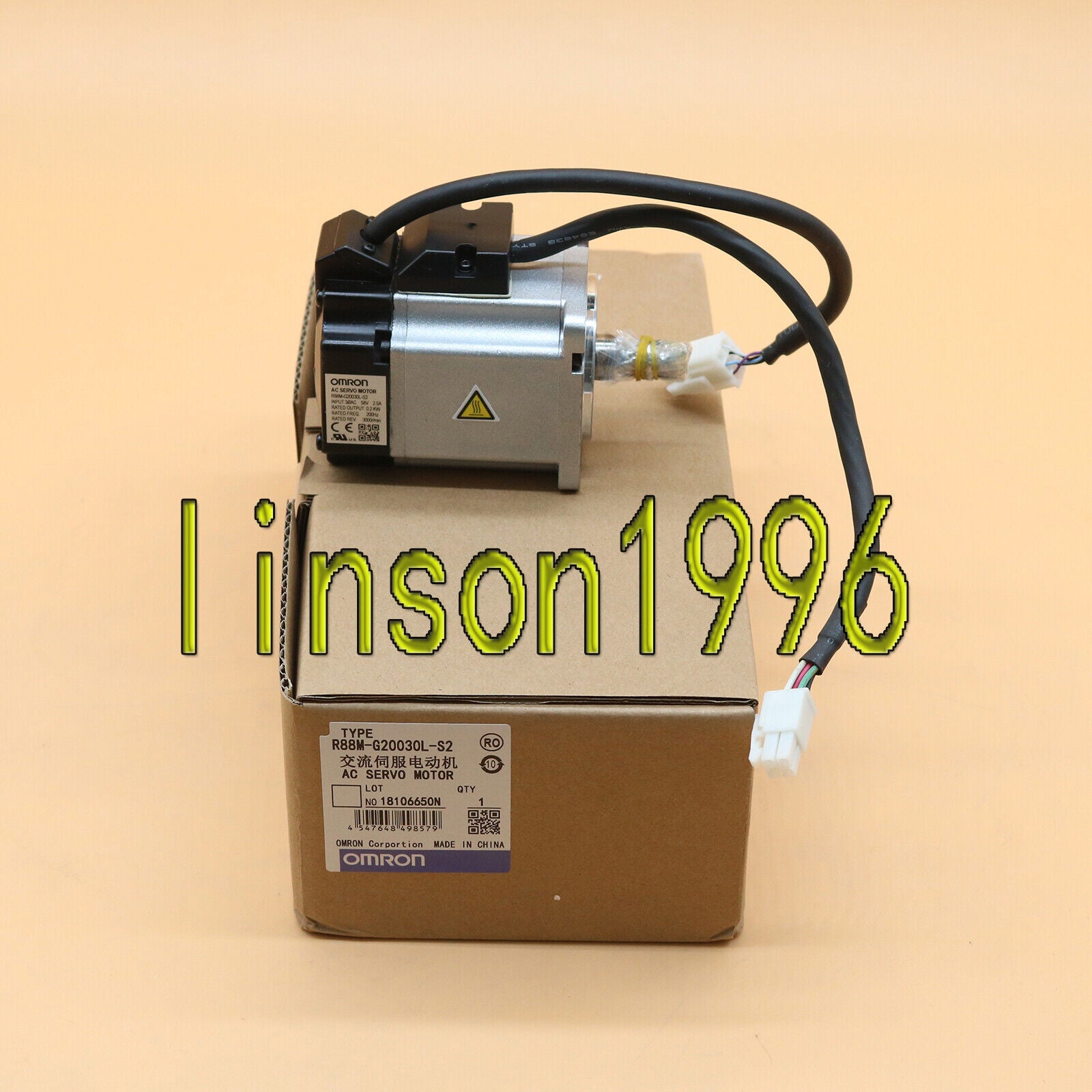 OMRON R88M-G20030L AC Servo Motor - OMRON
