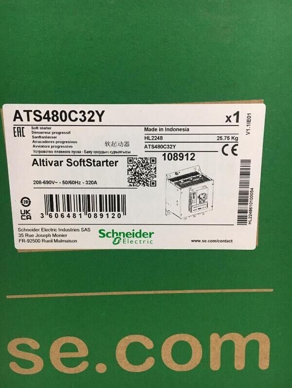 New Schneider soft starter ATS48C32Y - SCHNEIDER