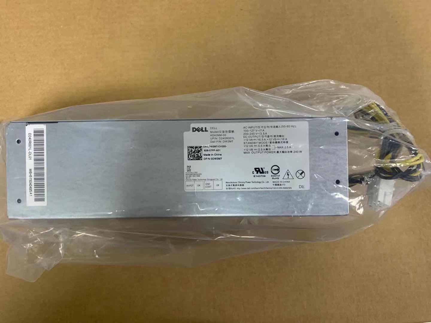 new For Dell Inspiron 3668 240W Desktop Power Supply H240NM-00 DW3M7 - DELL