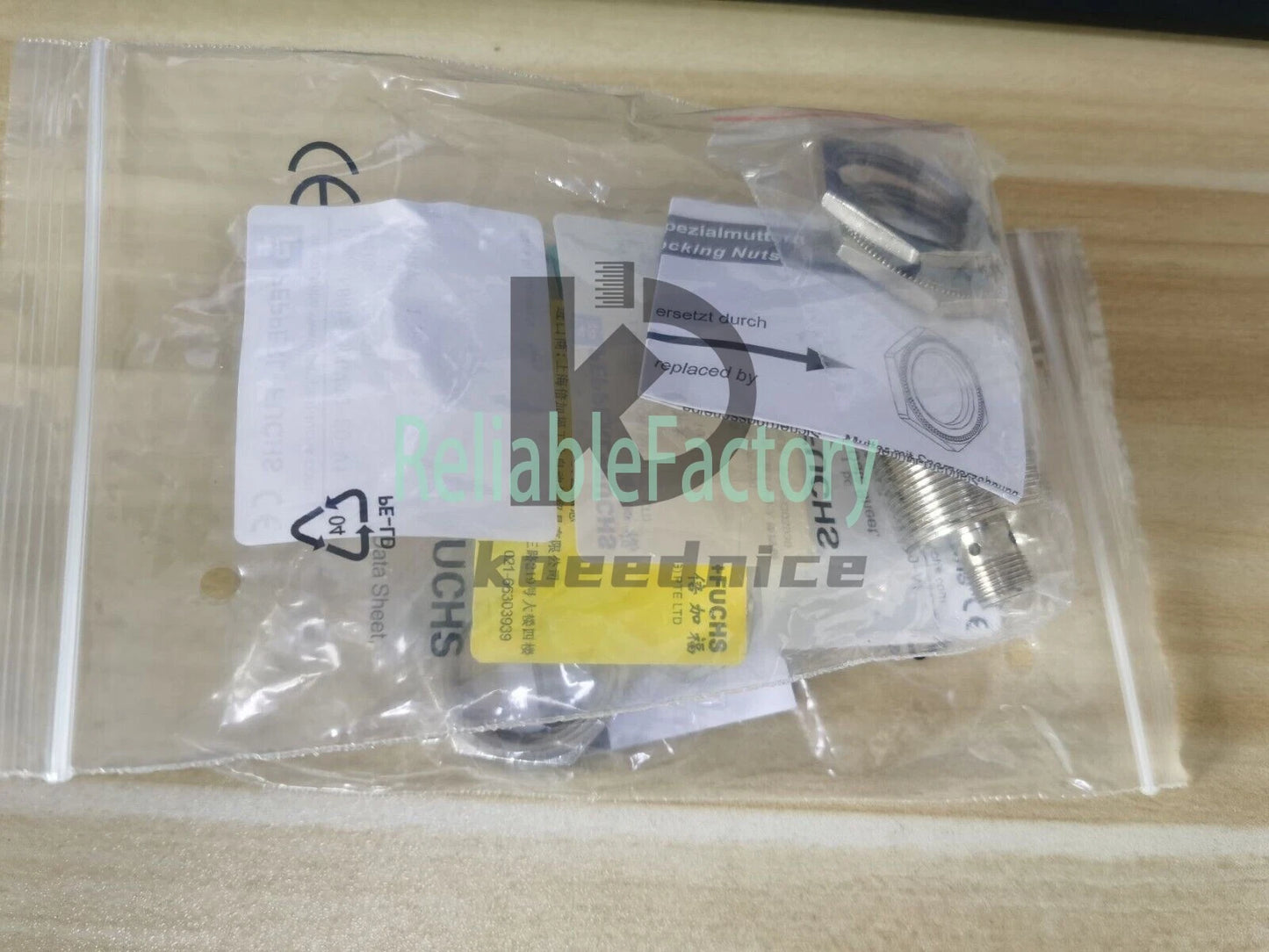 1PCS Pepperl + Fuchs NBN15-30GM50-E0-V1 Proximity Sensor #KN