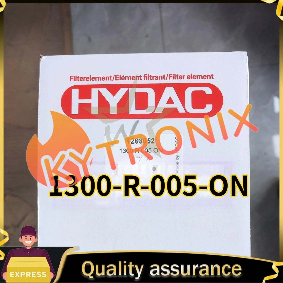1300R005ON 1pc Fit for HYDAC Hydraulic Oil Filter Element One-year Warranty