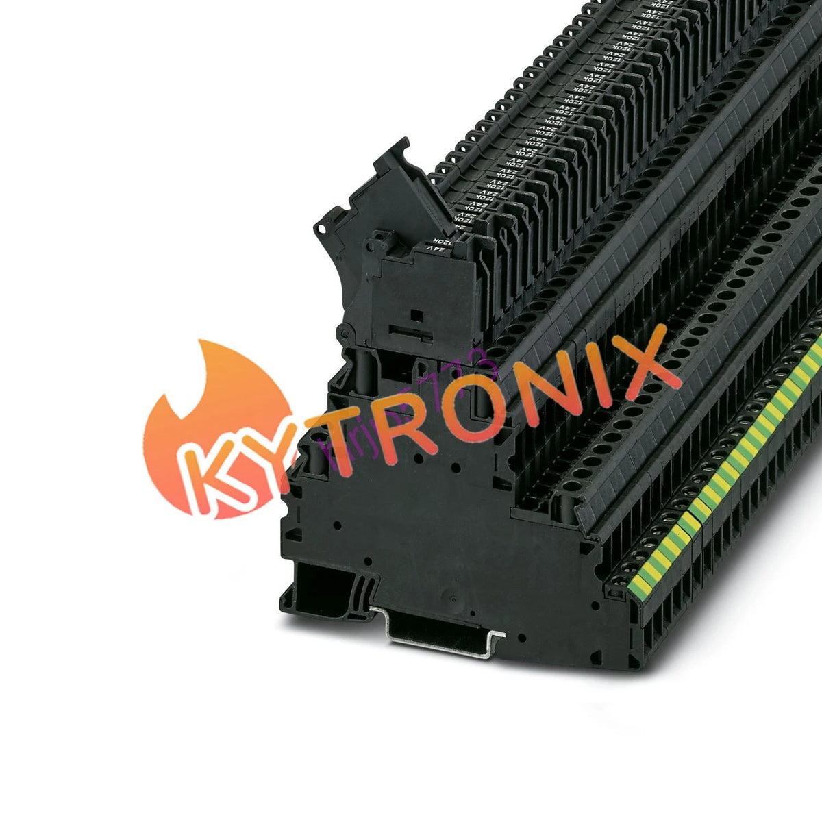 50PCS Phoenix Contact 3214321 fuse terminal UT 4-PE/L/HESILED 24 (5X20) 120KOHM