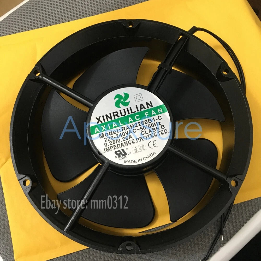 1pcs XINRUILIAN RAH2260B1-C 220V 0.25/26A 20060 20CM fan 2 wire