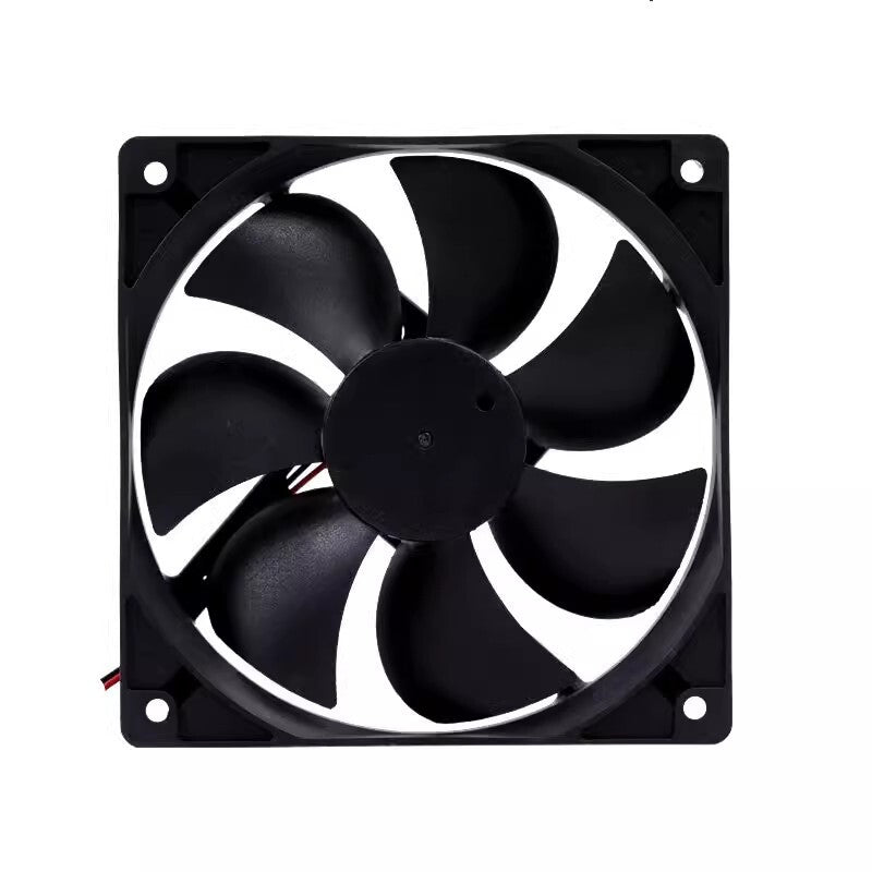 1PCS PAAD2A225BM 12025 DC24V 0.30A 12CM 2-Wire Silent Cooling Fan