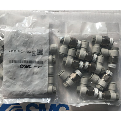 10-PC AS3201F-03-10SA Throttle Valve - SMC