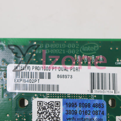 Intel EXPI9402PTBLK Dual-Port Network Card 82571GB~ - INTEL