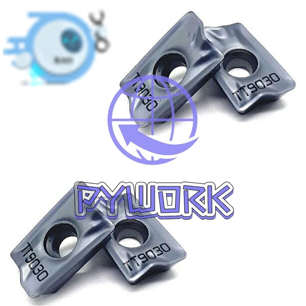 20PCS CNC Indexable Insertion APKT1705 PER-EM Carbide Milling Inserts APKT1705