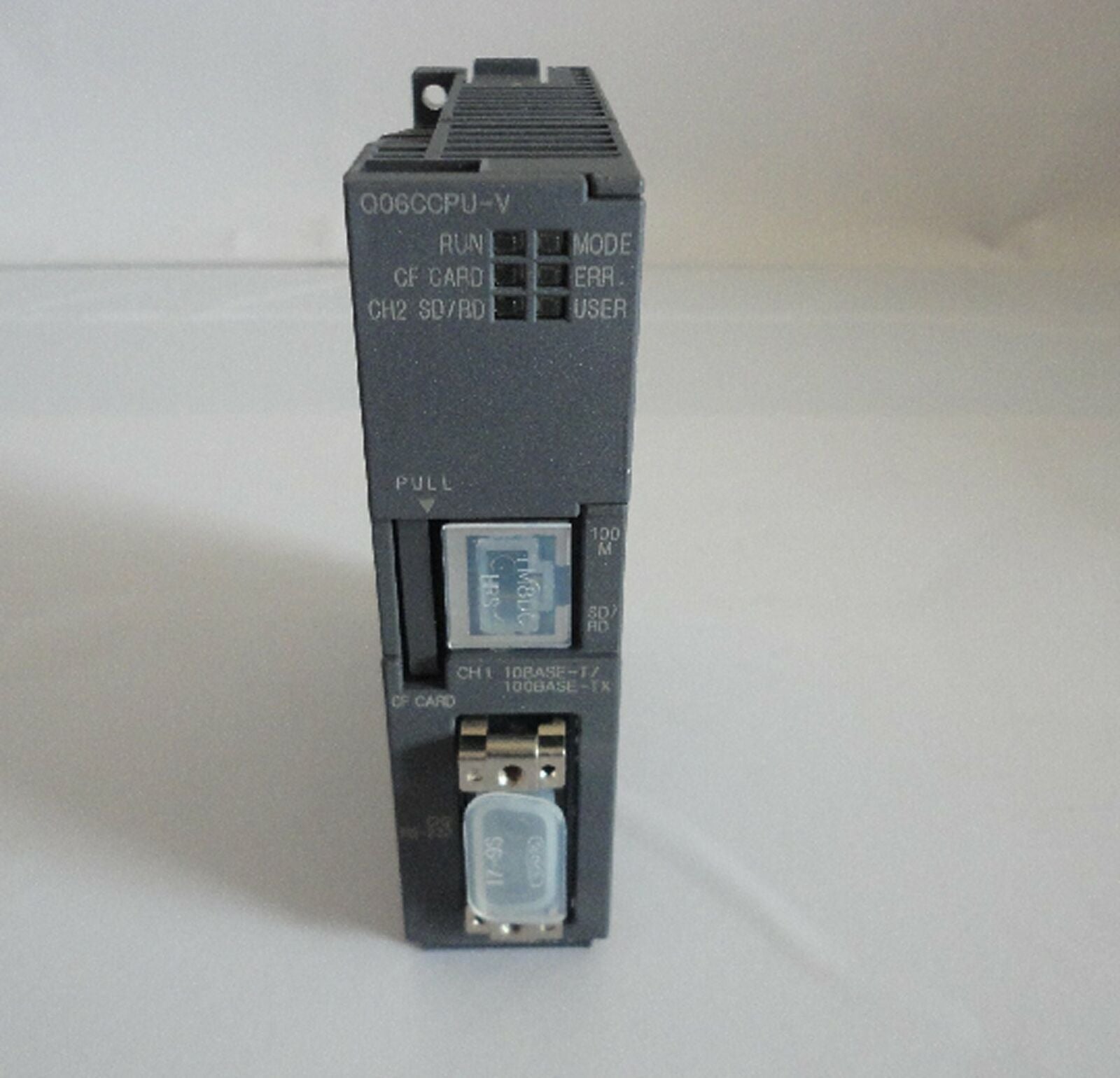 used Mitsubishi Q series CPU module Q06C-V Tested in good condition - MITSUBISHI