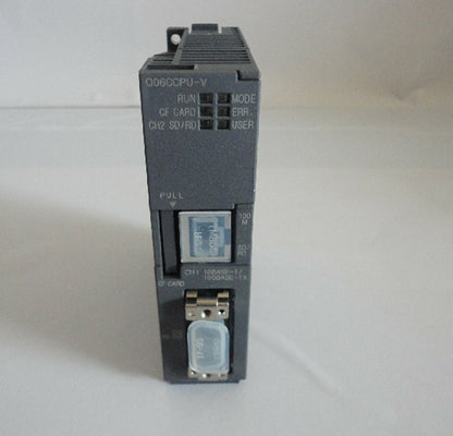 used Mitsubishi Q series CPU module Q06C-V Tested in good condition - MITSUBISHI