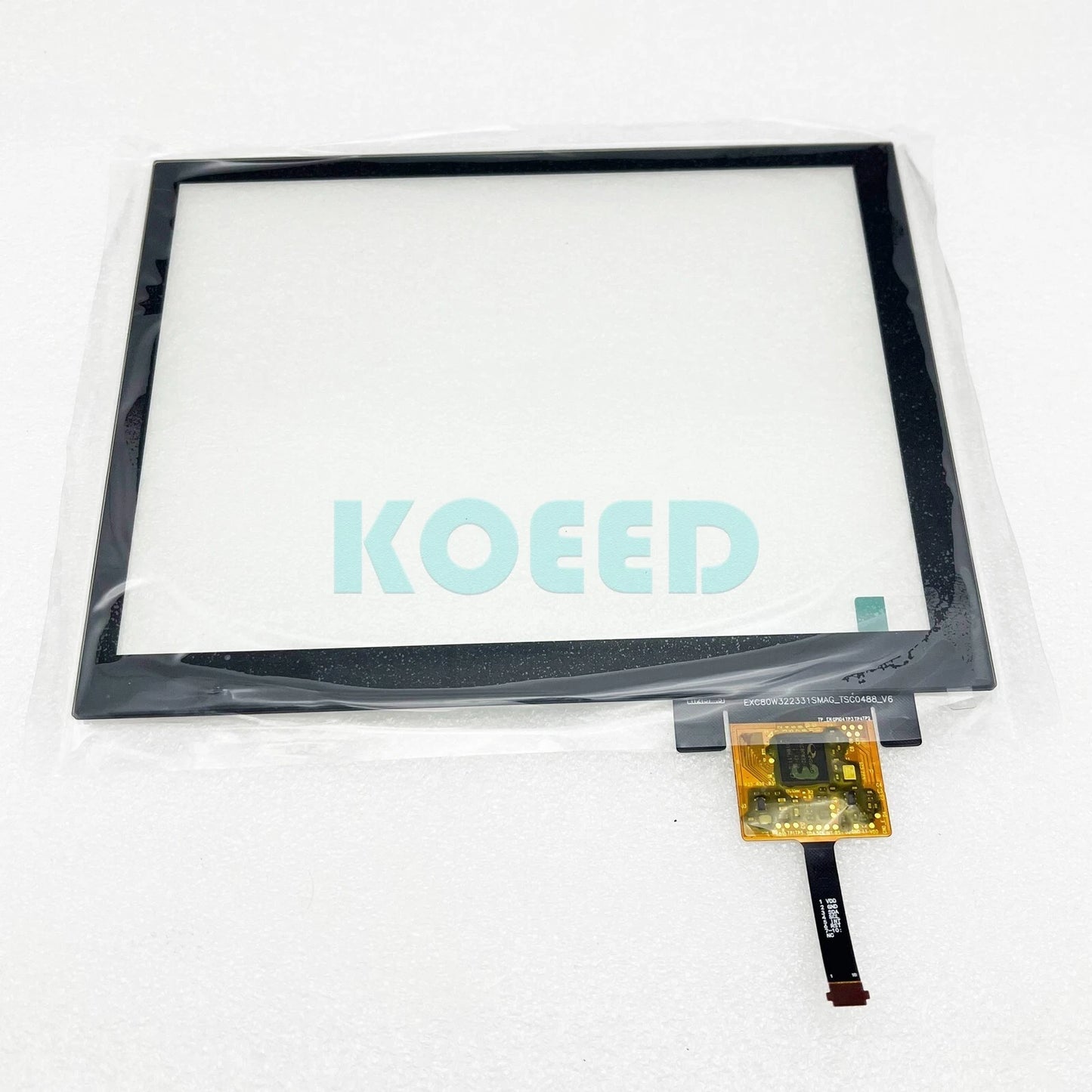 Touch screen panel+tempered glass For ABB DSQC3120 teach pendant in stock