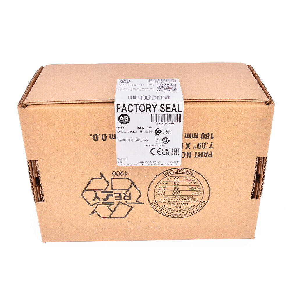 Allen Bradley 2080-LC50-24QBB Ethernet Controller Micro850 - ALLEN BRADLEY