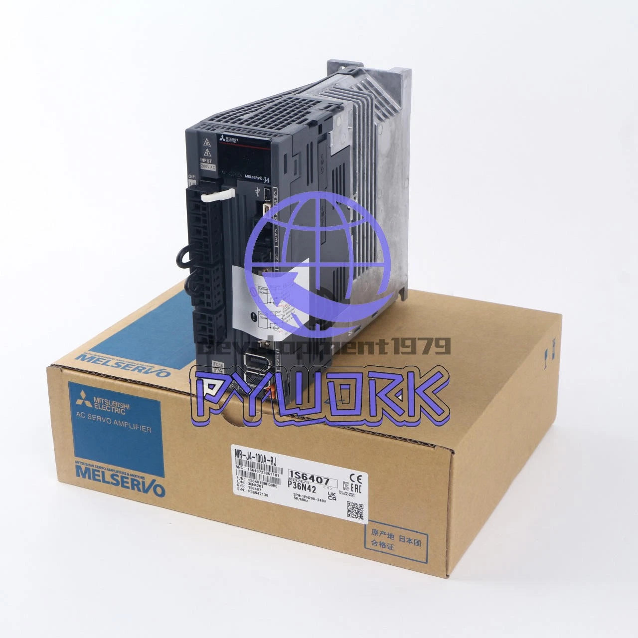 1Pcs Mitsubishi MR-J4-100A-RJ AC Servo Drive RJ MRJ4100ARJ