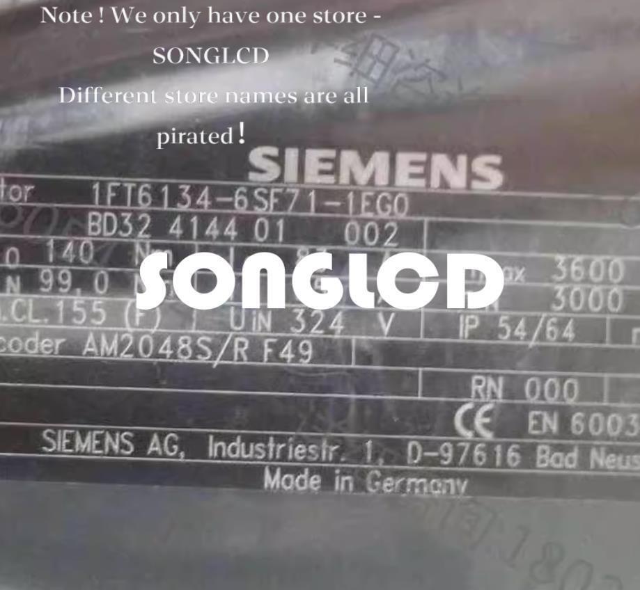 1PCS NEW 1FT6134-6SF71-1EG0 Servo Motor - VENDOR TBD