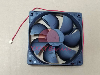 1PC HTD-120D12L Cooling Fan 12V 0.22A 2-wire Free shipping