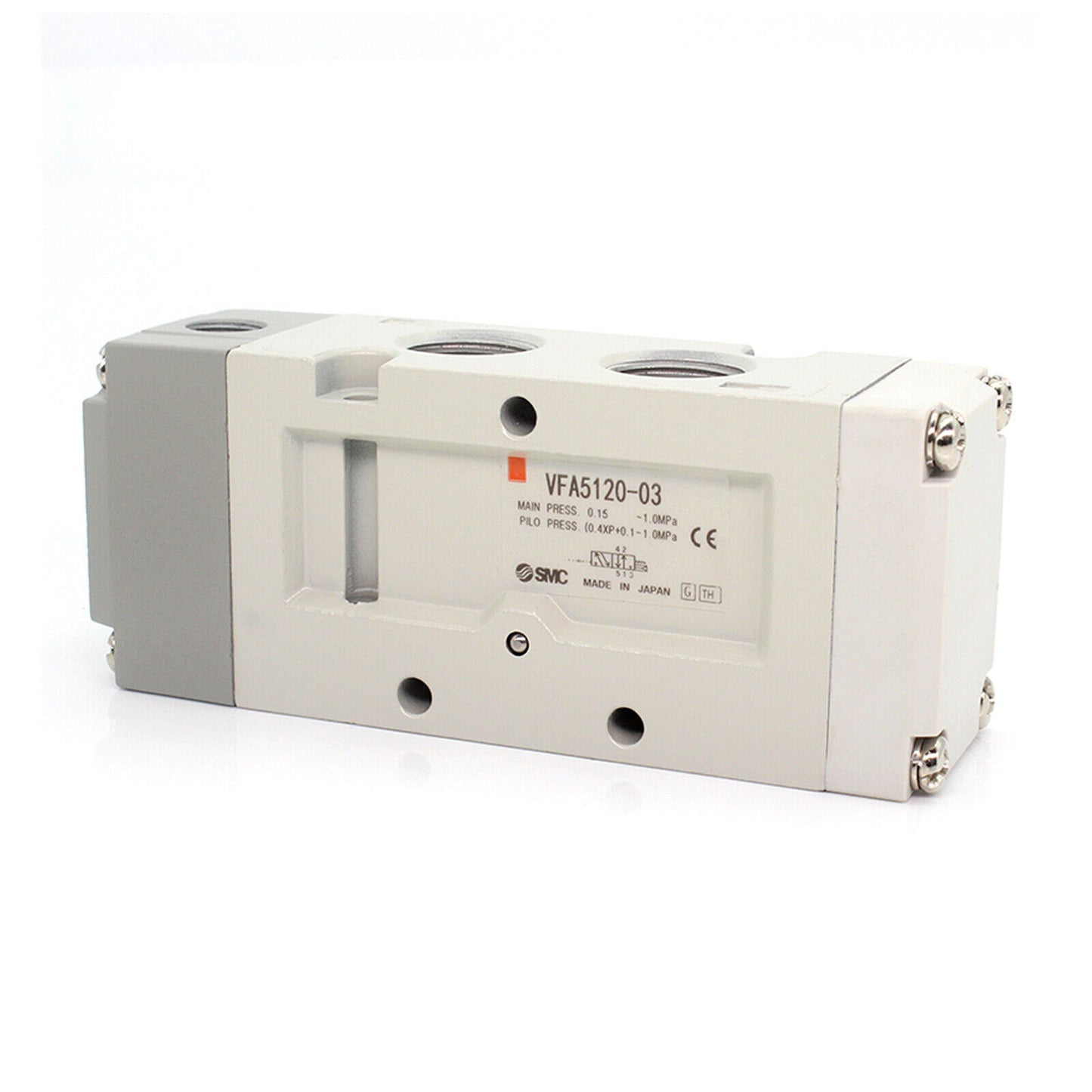 SMC VFA5120-03 Industrial Pneumatic Valve - High-Pressure Acting Valve - SMC