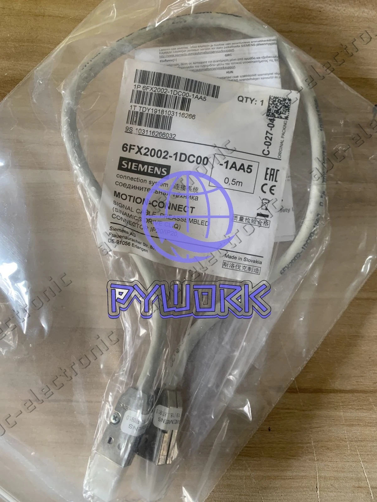 1Pcs 6FX2002-1DC00-1AA5 network cable~