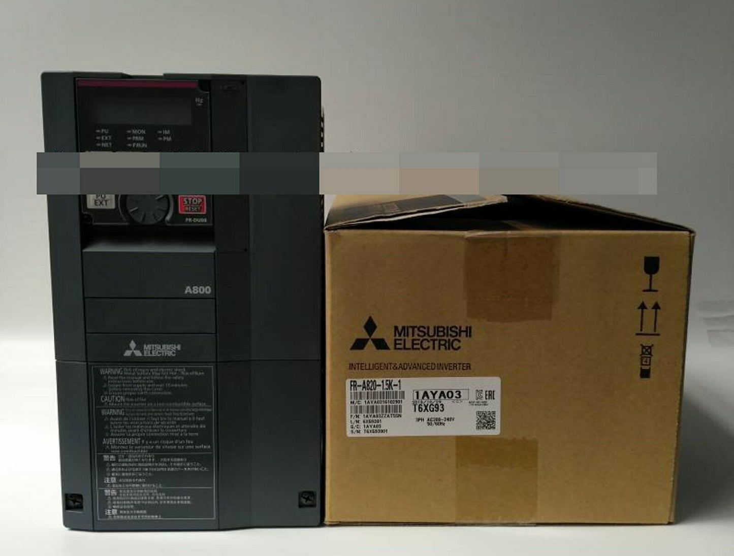 Mitsubishi ONE FR-A820-1.5K-1 FRA8201.5K1 1 year - MITSUBISHI