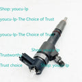 4Pcs Fuel Injector 1J801-53052 0445110777 for Kubota V1803 V2403 Engine KX040-4