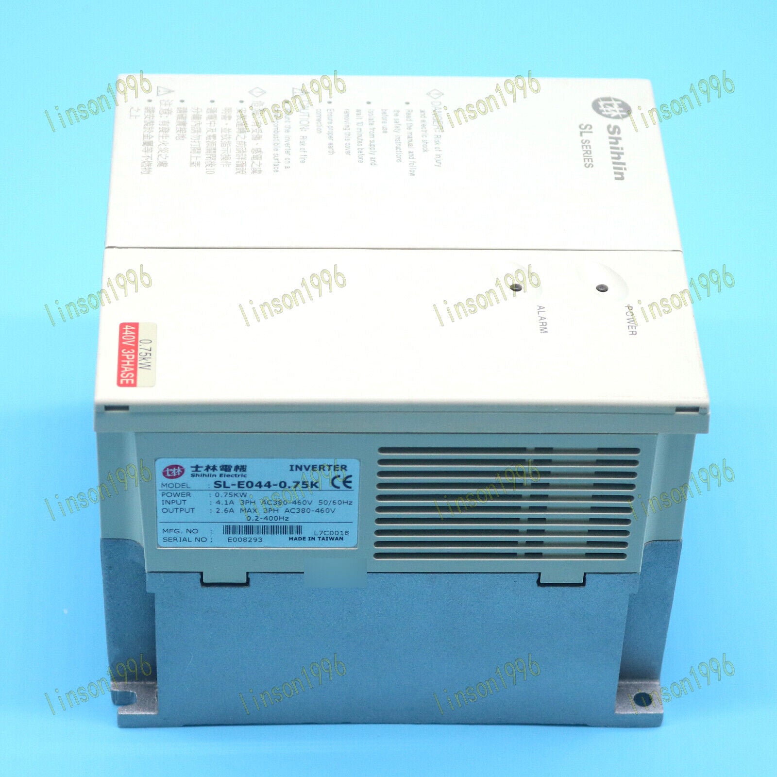 used 1PC  For Shihlin SL-E044-0.75K Inverter Tested FAST SHIP Shihlin