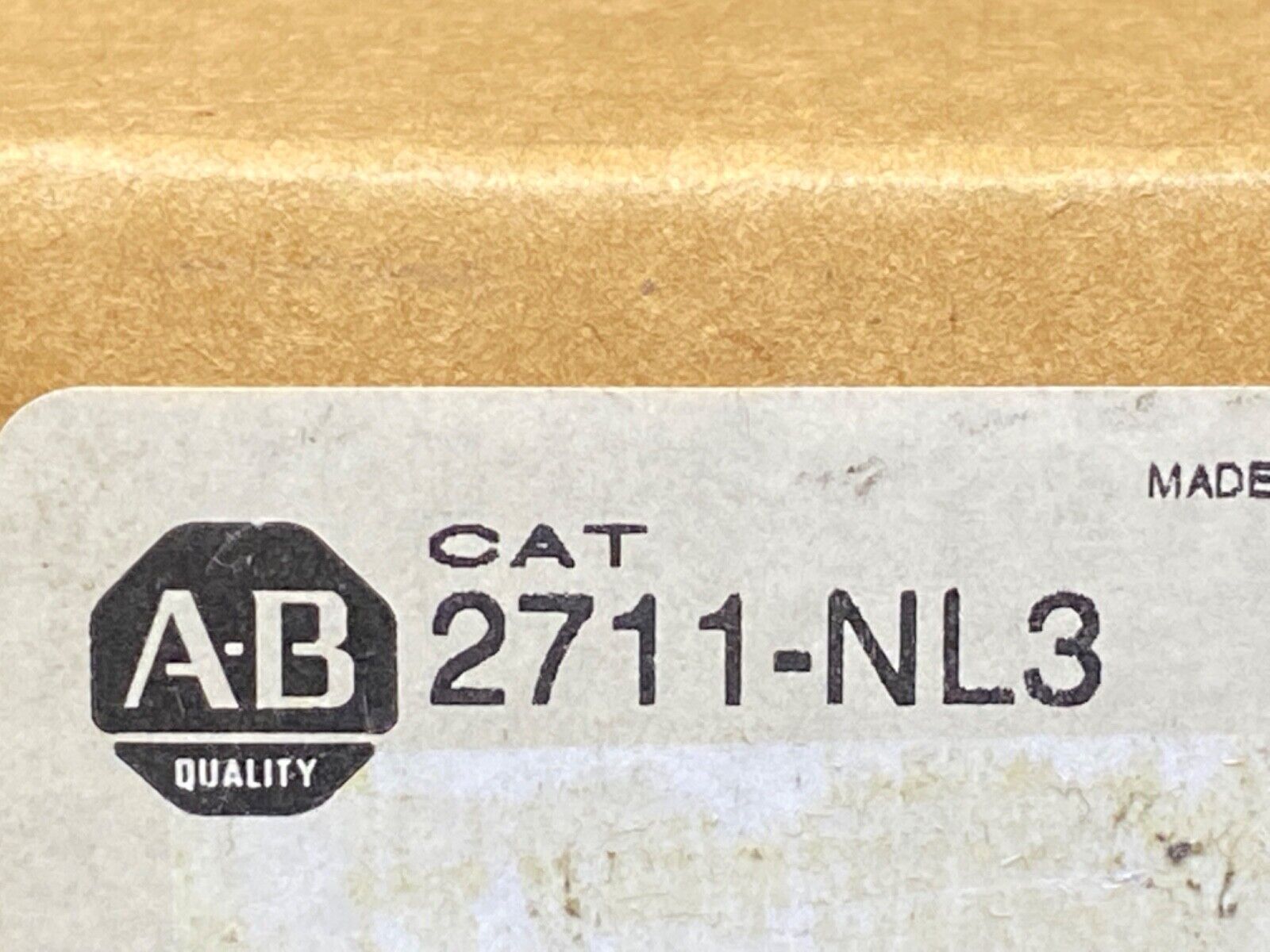 SHIP Allen Bradley 2711-B6C2 A PanelView PV600-B Backlight OEM + - ALLEN BRADLEY