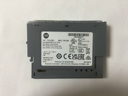 Allen-Bradley POINT 2 Point Analog Output Module 1734-OE2V New US STOCK Allen-Bradley POINT 2 Point Analog Output Module 1734-OE2V New US STOCK Allen-Bradley POINT 2 Point Analog Output Module 1734-OE2V New US STOCK - ALLEN-BRADLEY