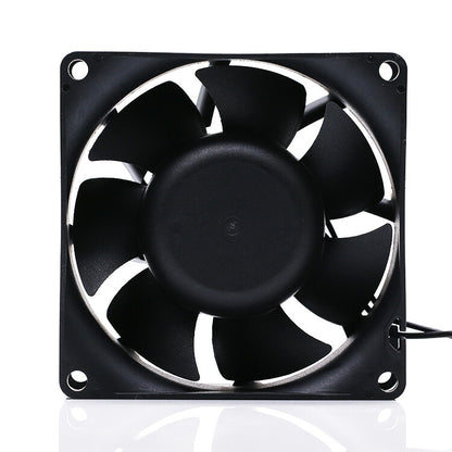 1pcs  BOSSTOP EC8038HB 8038 8CM 7.0W 220V AC double ball cooling fan