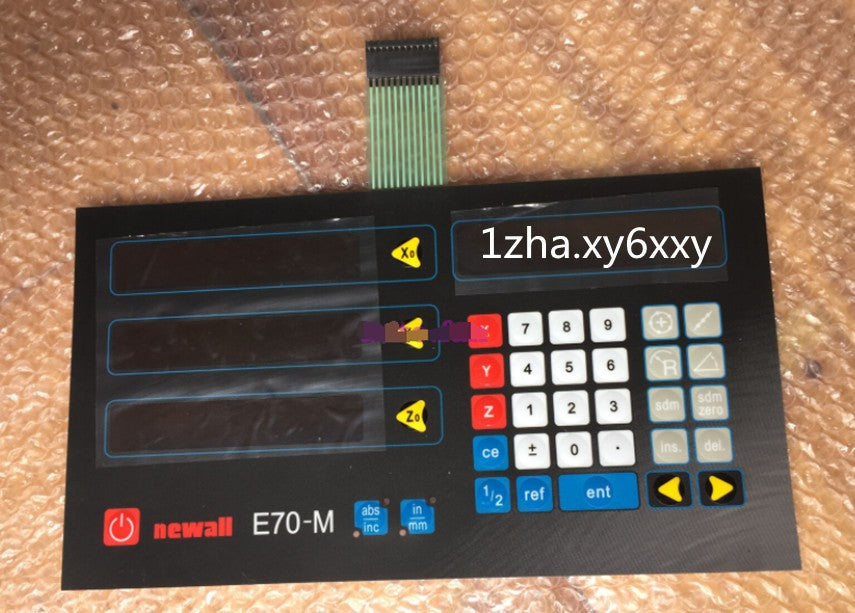 Membrane Keypad E70-M REPLACE FOR ALL DP8 2-Axis Panel Digital Display Film