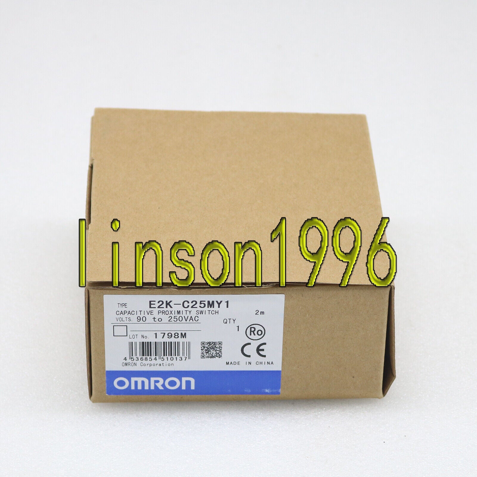 Omron Capacitive Proximity Switch Sensor E2K-C25MY1 - OMRON